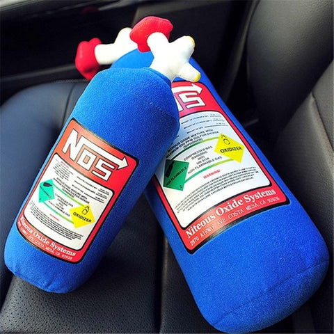 Peluche botella de óxido nitroso